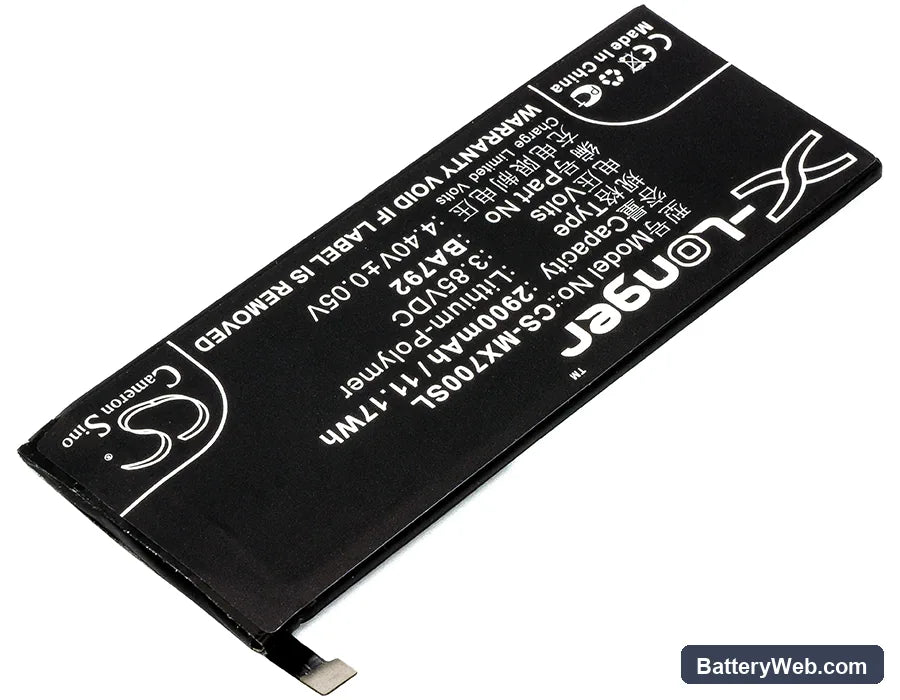MeiZu Pro 7 Replacement Battery, 3.85V, 2900mAh, Li-Polymer 2