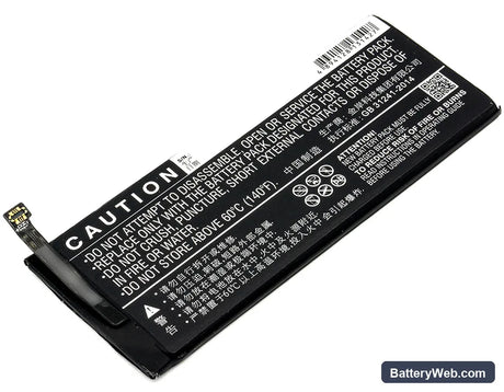 MeiZu Pro 7 Replacement Battery, 3.85V, 2900mAh, Li-Polymer 3