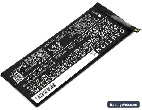 MeiZu Pro 7 Replacement Battery, 3.85V, 2900mAh, Li-Polymer 4