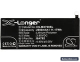 MeiZu Pro 7 Replacement Battery, 3.85V, 2900mAh, Li-Polymer 5