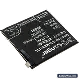 MeiZu 15 Replacement Battery, 3.85V, 2900mAh, Li-Polymer 2