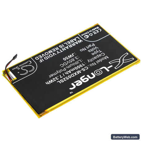 Motorola Moto Module 5G Replacement Battery, 3.85V, 1900mAh, Li-Polymer 2