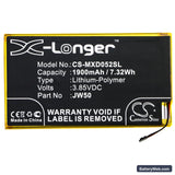Motorola Moto Module 5G Replacement Battery, 3.85V, 1900mAh, Li-Polymer 3