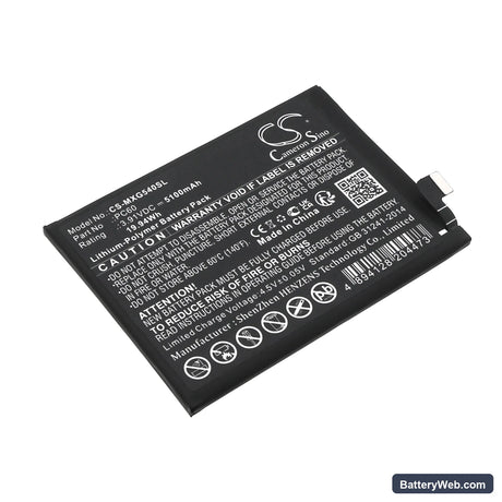 Motorola XT2343 Replacement Battery, 3.91V, 5100mAh, Li-Polymer 1