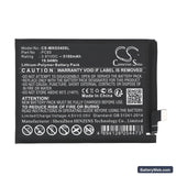 Motorola XT2343 Replacement Battery, 3.91V, 5100mAh, Li-Polymer 3