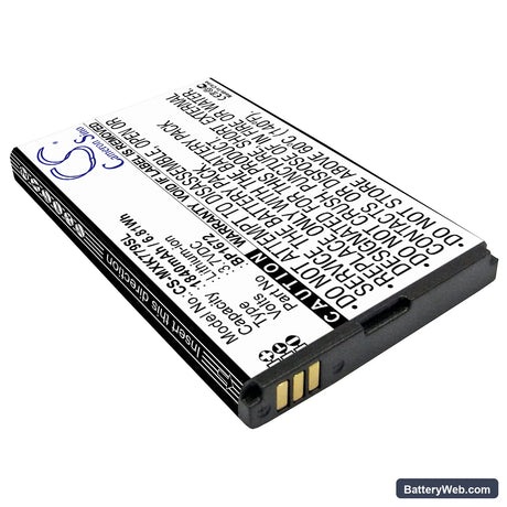 Moxee K779 Replacement Battery, 3.7V, 1840mAh, Li-ion 2