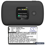 Moxee K779 Replacement Battery, 3.7V, 1840mAh, Li-ion 4