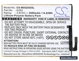 Micromax Q392 Replacement Battery, 3.8V, 3900mAh, Li-Polymer 5