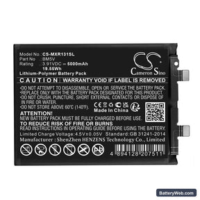 Redmi Note 13 Pro Replacement Battery, 3.91V, 5000mAh, Li-Polymer 1