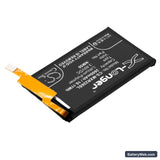 Motorola Razr 2022 Replacement Battery, 3.89V, 2600mAh, Li-Polymer 2