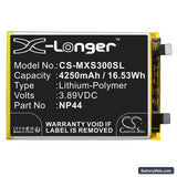 Motorola Moto S30 Pro Replacement Battery, 3.89V, 4250mAh, Li-Polymer 3