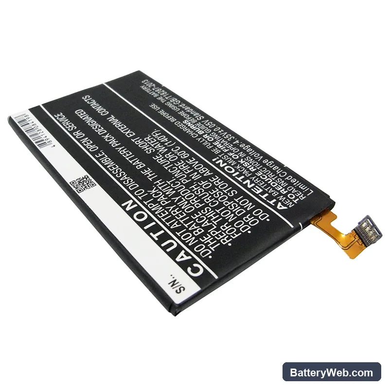 Motorola Moto G Replacement Battery, 3.8V, 1800mAh, Li-Polymer 3