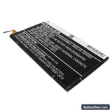 Motorola Moto G Replacement Battery, 3.8V, 1800mAh, Li-Polymer 4