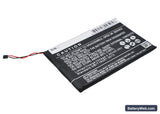 Motorola Moto E Replacement Battery, 3.8V, 1980mAh, Li-Polymer 3
