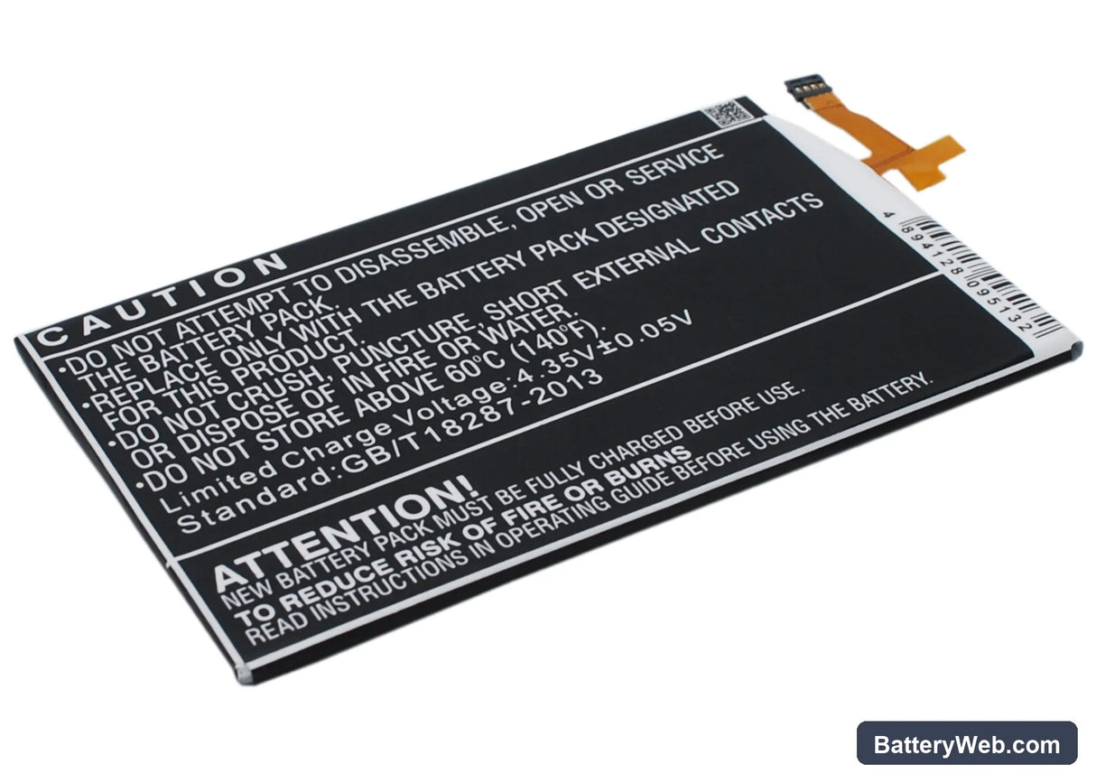 Motorola Droid Turbo Replacement Battery, 3.8V, 3900mAh, Li-Polymer 5