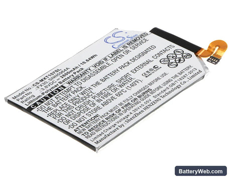 Motorola Moto X Style Replacement Battery, 3.8V, 2800mAh, Li-Polymer 1