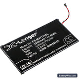 Motorola Moto Z2 Play Replacement Battery, 3.8V, 2800mAh, Li-Polymer 1