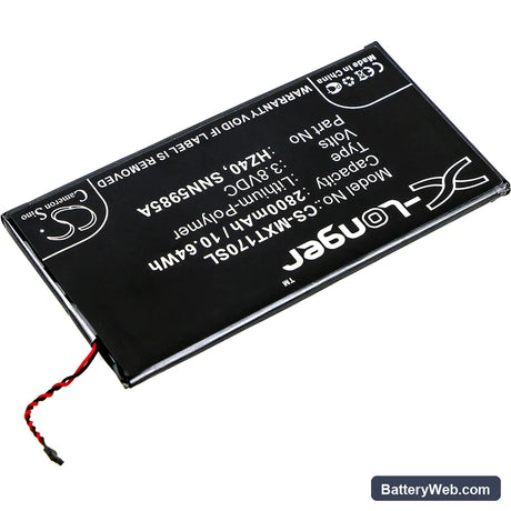Motorola Moto Z2 Play Replacement Battery, 3.8V, 2800mAh, Li-Polymer 2