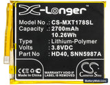 Motorola Moto Z Force 2nd Replacement Battery, 3.8V, 2700mAh, Li-Polymer 5