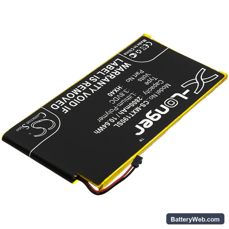 Motorola Moto X4 Replacement Battery, 3.8V, 2800mAh, Li-Polymer 2