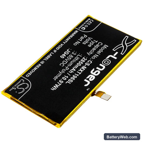Motorola Moto G7 Plus Replacement Battery, 3.85V, 2850mAh, Li-Polymer 2