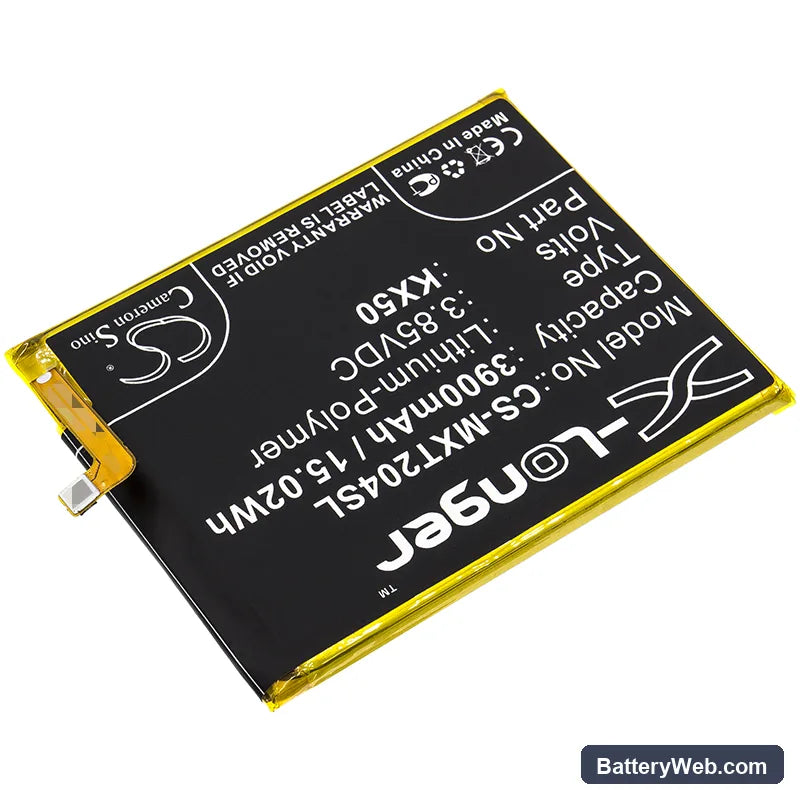 Motorola Moto G Pro Replacement Battery, 3.85V, 3900mAh, Li-Polymer 2