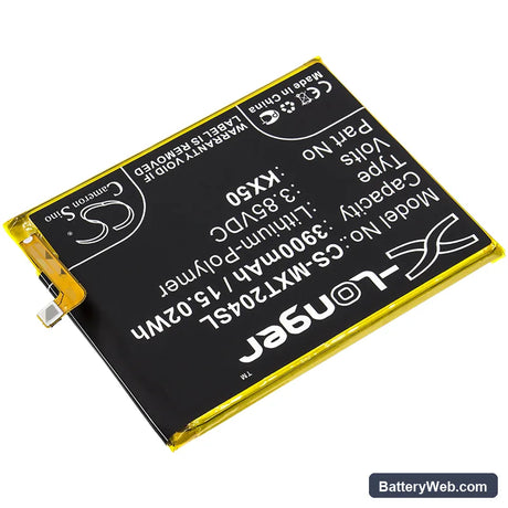 Motorola Moto G Pro Replacement Battery, 3.85V, 3900mAh, Li-Polymer 2