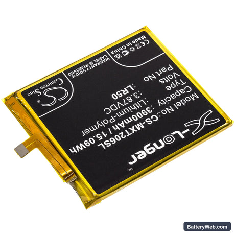 Motorola Moto Edge Replacement Battery, 3.87V, 3900mAh, Li-Polymer 2