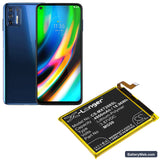 Motorola Moto G9 Plus Replacement Battery, 3.87V, 4900mAh, Li-Polymer 5