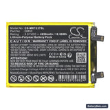 Motorola EDGE 40 NEO Replacement Battery, 3.91V, 4850mAh, Li-Polymer 3