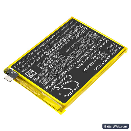 Motorola Moto G Stylus 5G Replacement Battery, 3.8V, 4400mAh, Li-Polymer 2