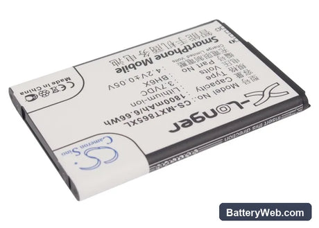 Motorola A954 Replacement Battery, 3.7V, 1800mAh, Li-ion 2