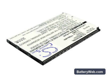 AT&T Atrix 2 Replacement Battery, 3.7V, 1700mAh, Li-ion 4