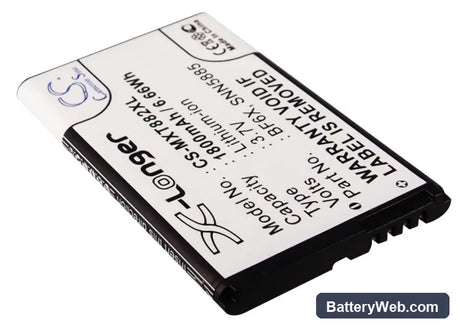Motorola XT882 Replacement Battery, 3.7V, 1800mAh, Li-ion 2