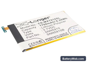 Motorola Droid Razr XT912 Replacement Battery, 3.7V, 1700mAh, Li-Polymer 1