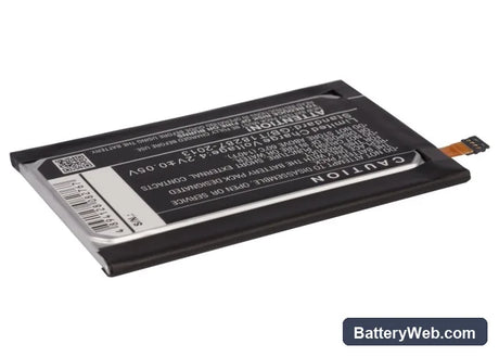 Motorola XT912A Replacement Battery, 3.8V, 2200mAh, Li-Polymer 4