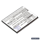 Budget Mobile MXW1 Replacement Battery, 3.7V, 1150mAh, Li-ion 2