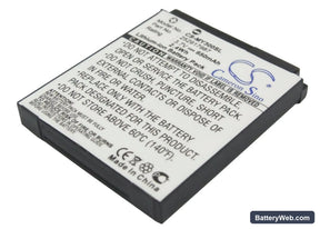Sagem MY200 Replacement Battery, 3.7V, 650mAh, Li-ion 1