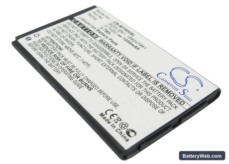 Sagem MY600x Replacement Battery, 3.7V, 1000mAh, Li-ion 1