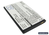 Sagem MY600x Replacement Battery, 3.7V, 1000mAh, Li-ion 2