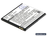 MyPhone C-Smart Replacement Battery, 3.7V, 1500mAh, Li-ion 1