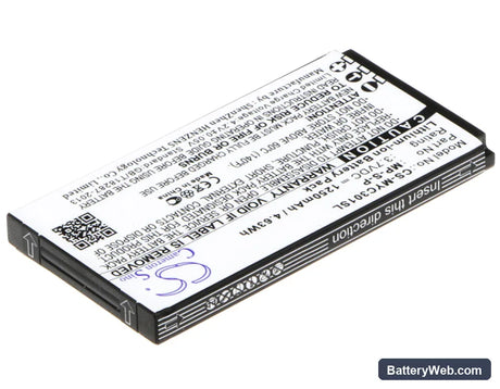 MyPhone 3010 Classic Replacement Battery, 3.7V, 1250mAh, Li-ion 2