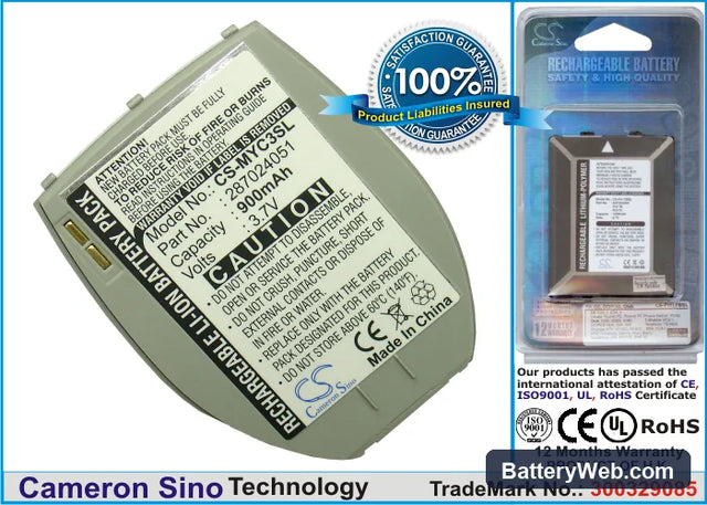 Bird SC04 Replacement Battery, 3.7V, 900mAh, Li-ion 1