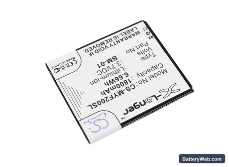 MyPhone Fun 2 Replacement Battery, 3.7V, 1800mAh, Li-ion 2