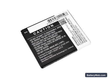 MyPhone Fun 2 Replacement Battery, 3.7V, 1800mAh, Li-ion 4