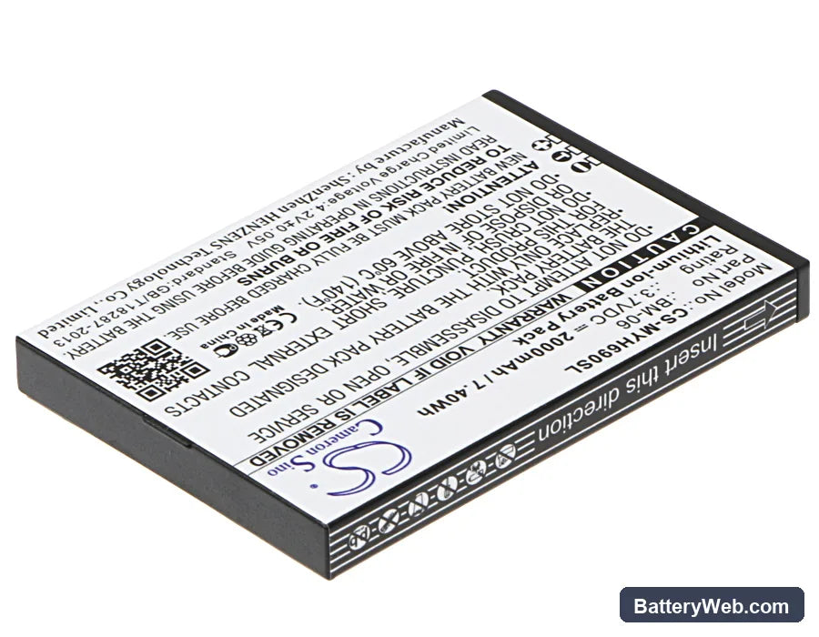 MyPhone Hammer Iron Replacement Battery, 3.7V, 2000mAh, Li-ion 2