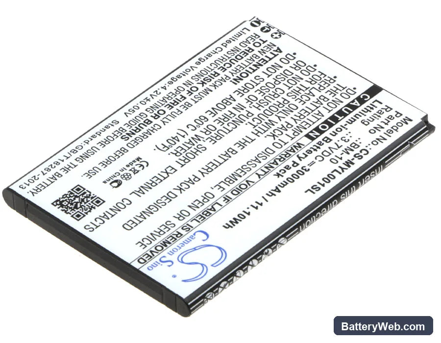 MyPhone L-Line Replacement Battery, 3.7V, 3000mAh, Li-ion 2