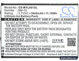 MyPhone L-Line Replacement Battery, 3.7V, 3000mAh, Li-ion 5