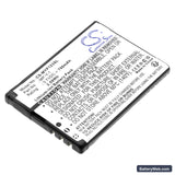 MyPhone 1230 Replacement Battery, 3.7V, 700mAh, Li-ion 1