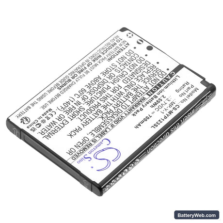 MyPhone 1230 Replacement Battery, 3.7V, 700mAh, Li-ion 2
